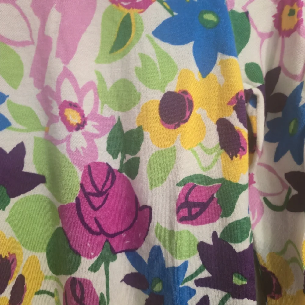 J. Crew Margot Sweater In Garden Print Size XXS